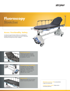 Fluoroscopy Stretcher Spec Sheet