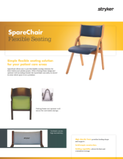Spare Chair Flexible Seating Spec Sheet