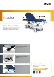 Transport Stretcher spec sheet - EN