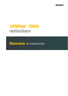 LIFEPAK 1000 defibrillator - GB-EN