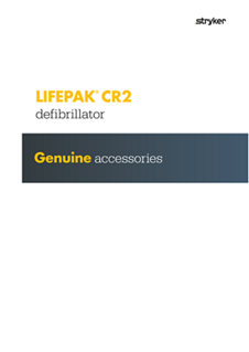LIFEPAK CR2 defibrillator accessories - EN