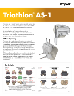 Triathlon AS-1 sell sheet