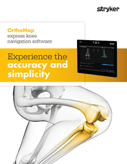 OrthoMap Express Knee Software Brochure