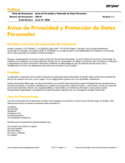Colombia - Data Privacy Policy - Aviso de Privacidad Junio 01 2020.pdf