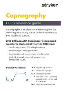 Capnography quick reference guide