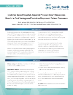 Kaleida Health Outcomes Story IsoAir Support Surface