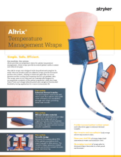 Altrix Temperature Management Wraps Spec Sheet