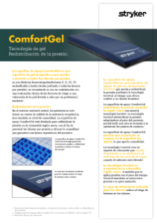 ComfortGel Spec Sheet ES.pdf