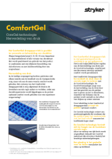 ComfortGel Spec Sheet NL.pdf