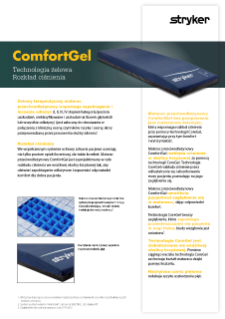 ComfortGel Spec Sheet PL.pdf