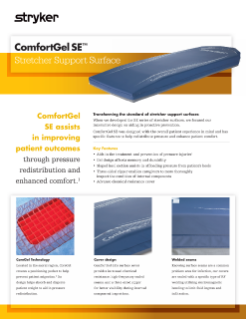 ComfortGel SE Spec Sheet