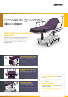 Brancard Gynnie - spécification technique en français