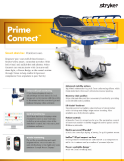 Prime Connect spec sheet