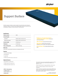 ProForm Spec Sheet