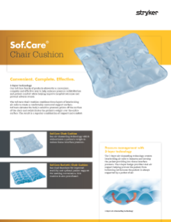 Sof.Care Chair Cushion Spec Sheet