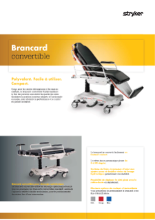 Stretcher Chair Spec Sheet FR