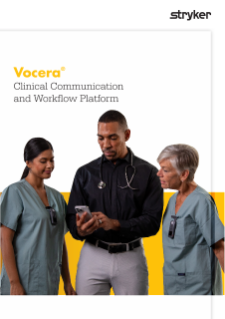 Vocera Clinincal Communication and Workflow Platform (CA)