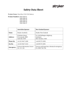 HeartSine PAD PAK Battery Product SDS.pdf