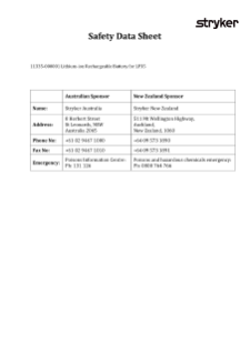 LIFEPAK 35 rechargeable Lithium-Ion Battery - SDS.pdf