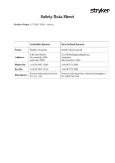 LIFEPAK1000 Battery SDS.pdf