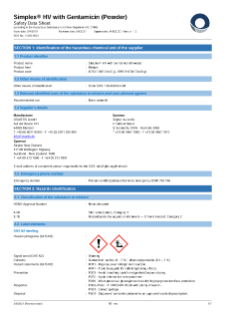 Simplex HV Genta (Powder) - SDS.pdf