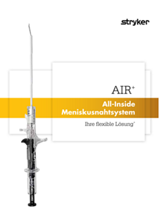 AIR+ Meniskusnahtsystem Op - Technik