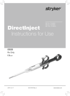 DirectInject IFU