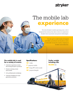 Mobile lab brochure