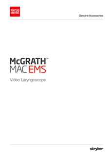 McGRATH MAC EMS video laryngoscope - GB-EN