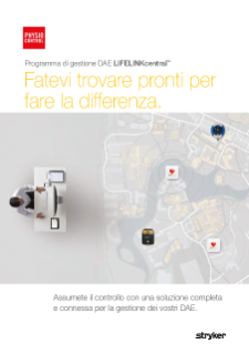 ITALIAN LIFELINKcentral Brochure-LIFEPAK CR2