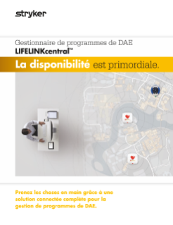 FRENCH-CA LIFELINKcentral LIFEPAK CR2 AED brochure
