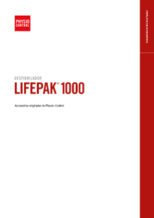 SPANISH LIFEPAK 1000 Accessories Catalog