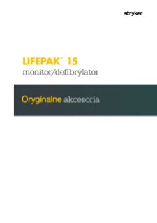 POLISH LIFEPAK 15 Accessories Catalog