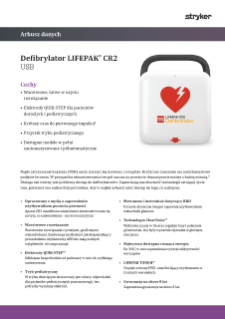 POLISH LIFEPAK CR2 USB Data Sheet