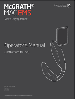McGRATH MAC EMS Operator's Manual - GB-EN