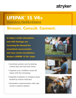 LIFEPAK 15 V4+ Whats New Flyer