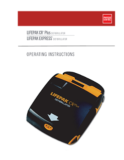 LIFEPAK CR Plus/EXPRESS AED - Operating instructions