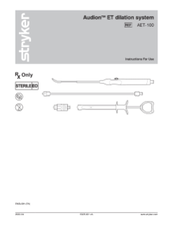 Audion™ ET dilation system