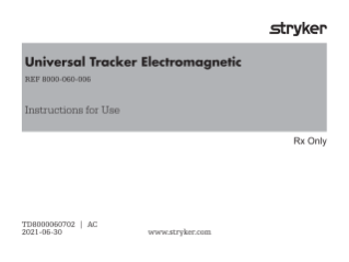 Stryker ENT Navigation system - Universal Tracker EM