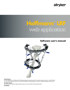 Hoffmann LRF web application user's manual