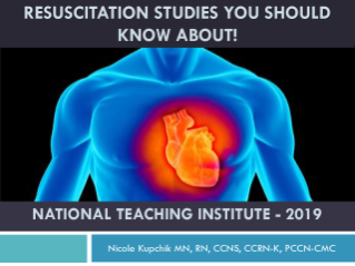 Resuscitation Studies NTI Kupchik May 2019