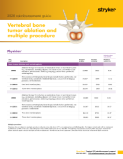 2026 IVS reimbursement guide — BTA and multiple procedure