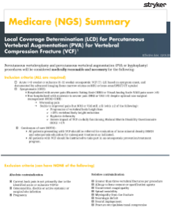 National Government Services (NGS) LCD summary