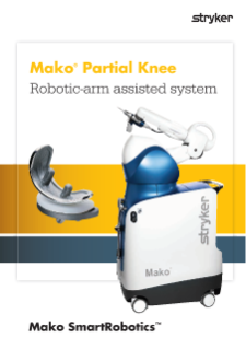 Mako Partial Knee カタログ