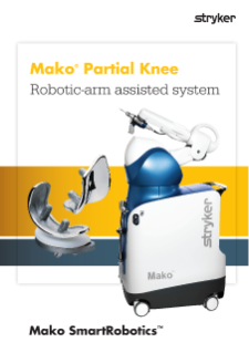 Mako Partial Knee パンフレット