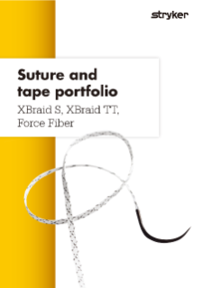 XBraid suture and tape portfolio