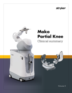 Mako Partial Knee clinical summary
