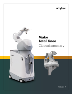 Mako Total Knee clinical summary