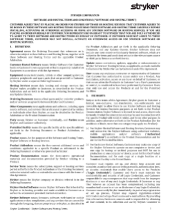 Software and Hosting Terms and Conditions