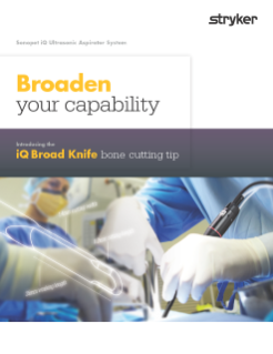 Sonopet iQ Broad Knife brochure